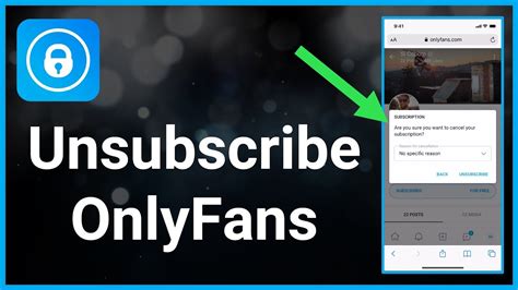 how to unsub on onlyfans|How to Unsubscribe on Onlyfans